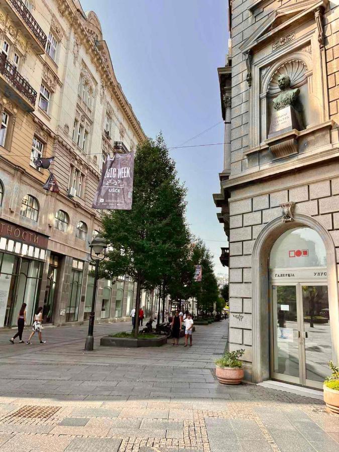 Belgrade Heart Of A Historical Center Leilighet Eksteriør bilde