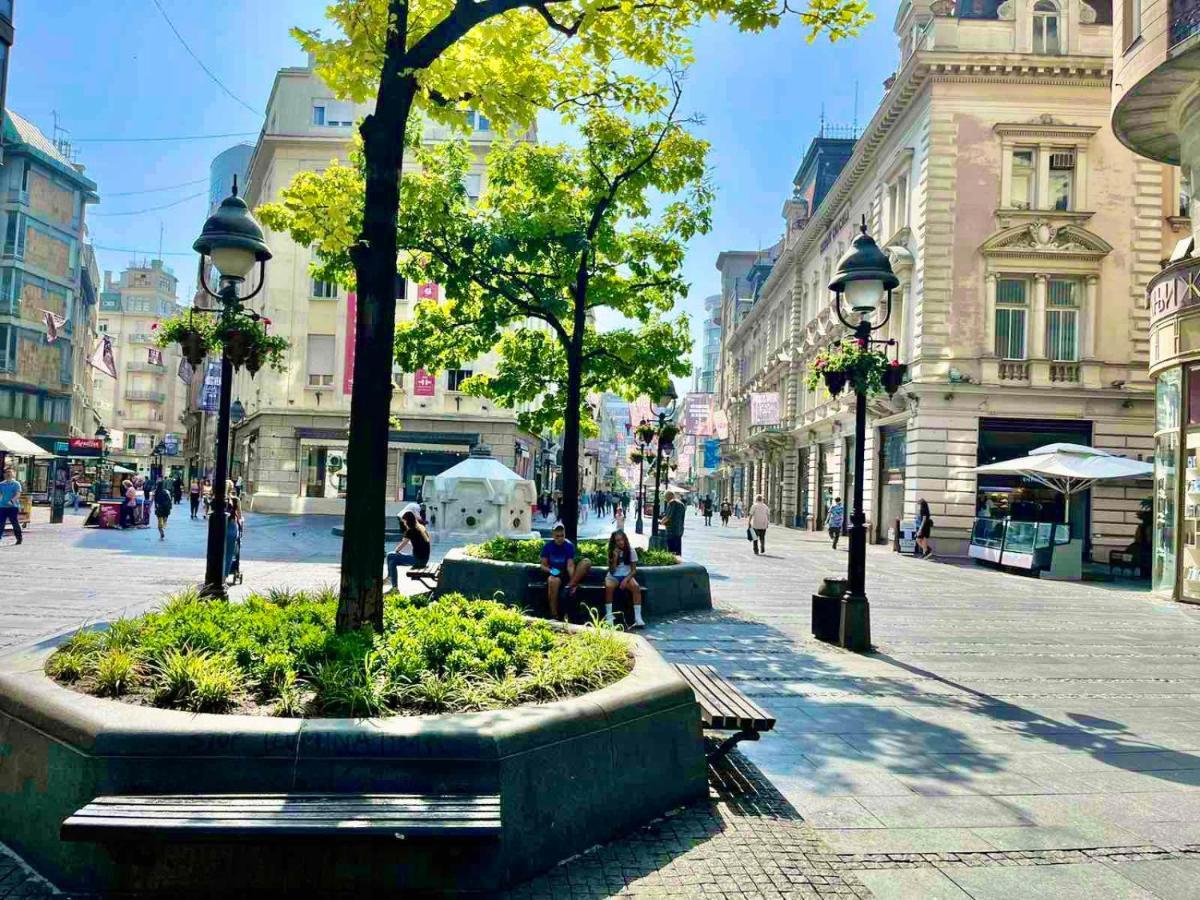 Belgrade Heart Of A Historical Center Leilighet Eksteriør bilde